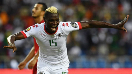 Le butteur Aristide Banc&eacute;